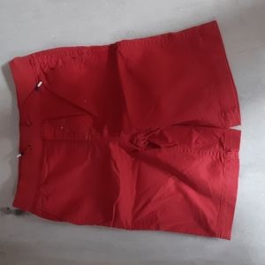Shorts , red , Gap company ,